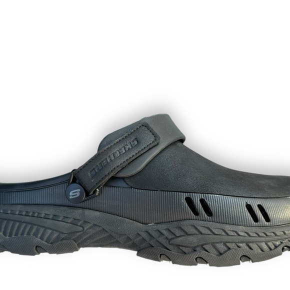 Skechers Creston Ultra Adventure Foamies Clogs Men's Black Size 11 - Picture 13 of 14